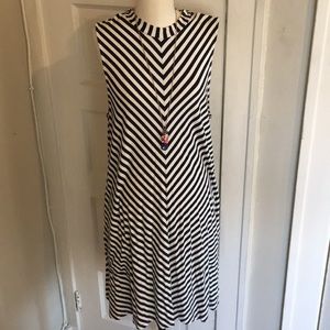 J. Crew Swingy Stripe Dress